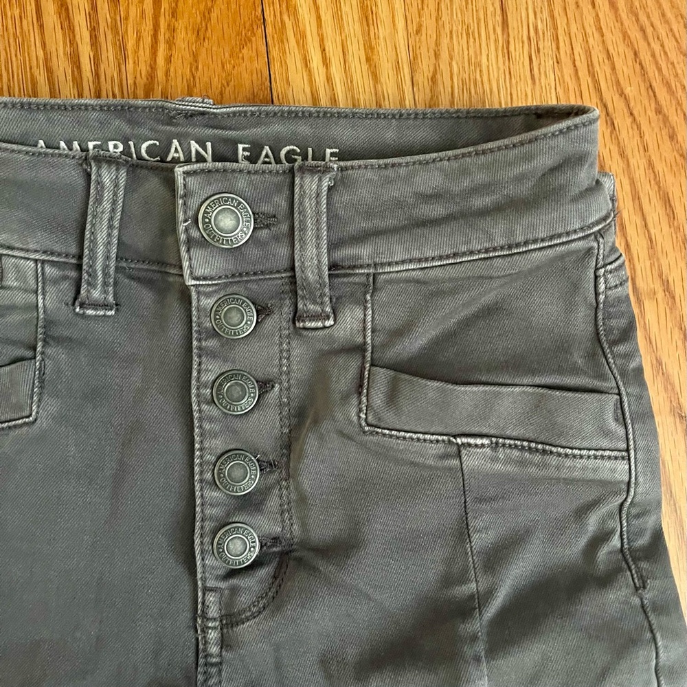 AE 0 dark grey jegging